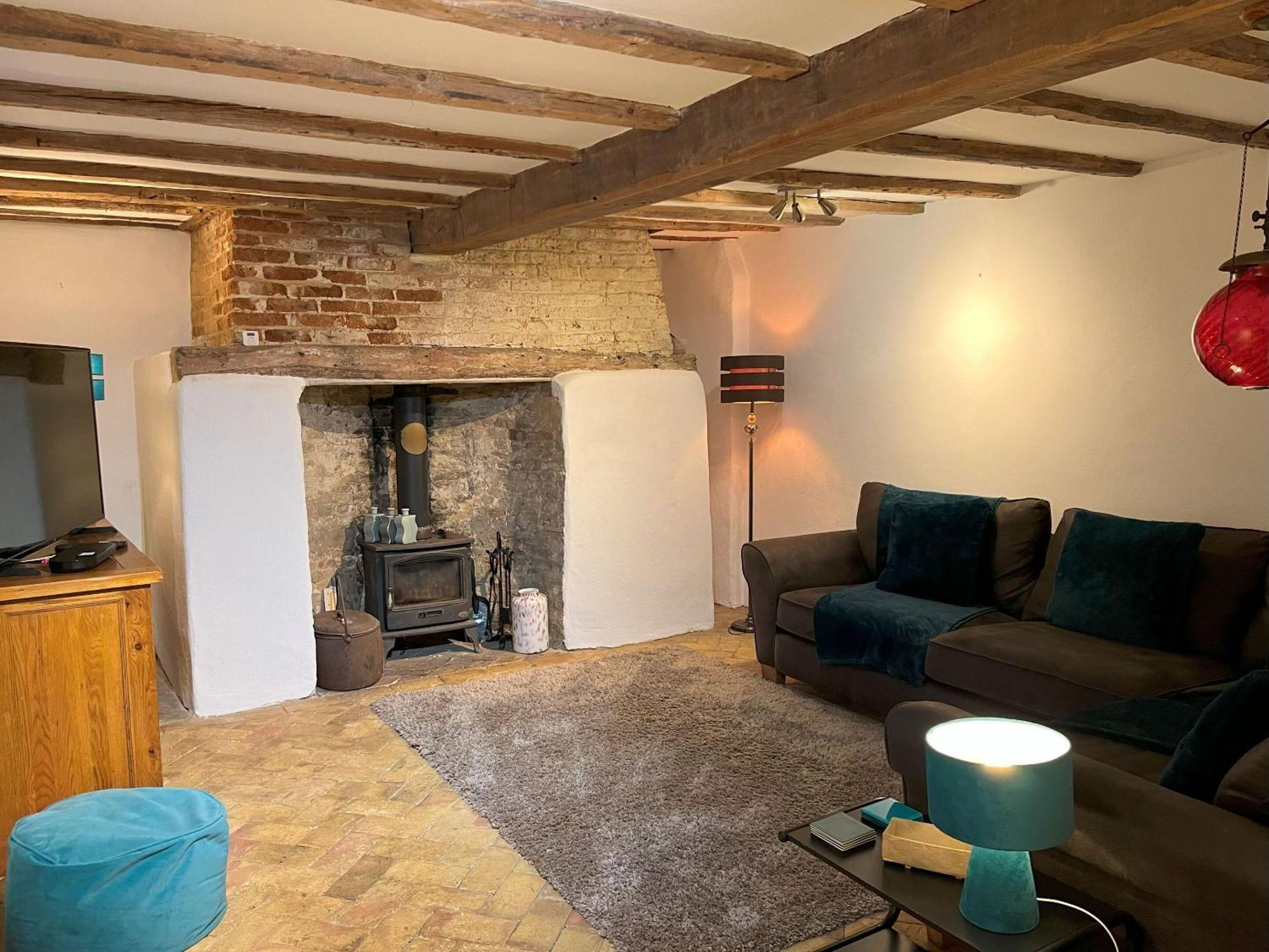 15Th Century Thatched Cottage Cambridge  Luaran gambar